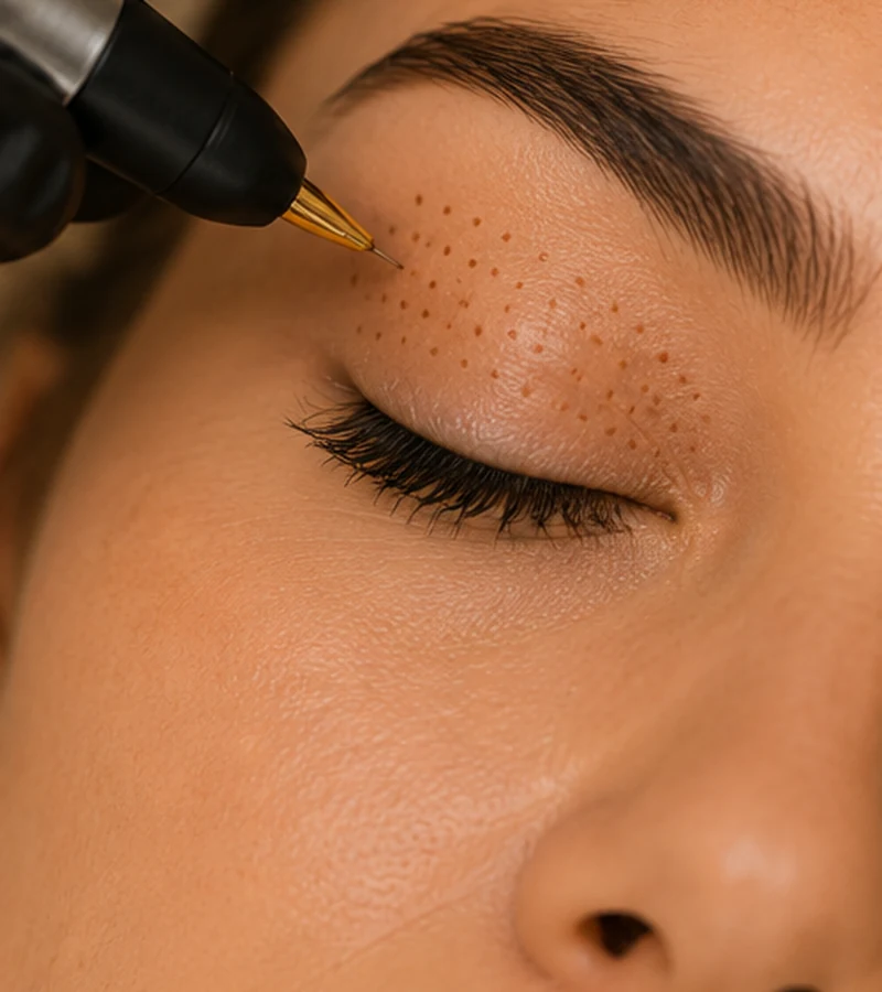 Plasma Pen Behandlung im Beautyrella Studio