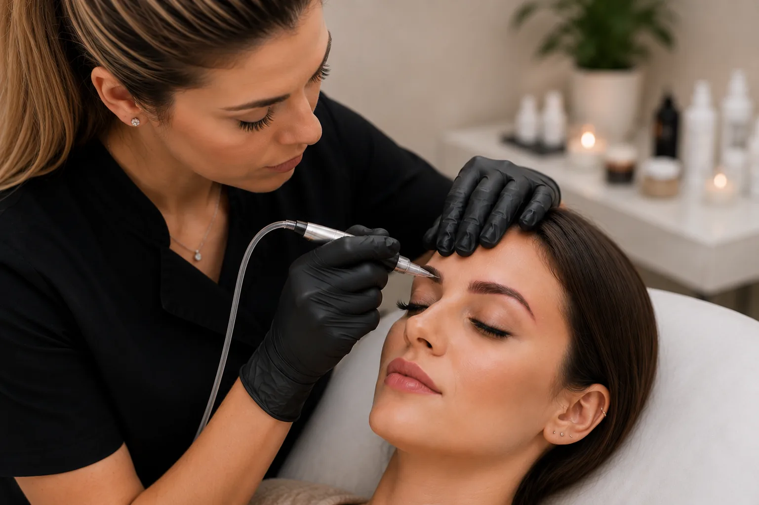 Remover Behandlung Detail bei Beautyrella Berlin