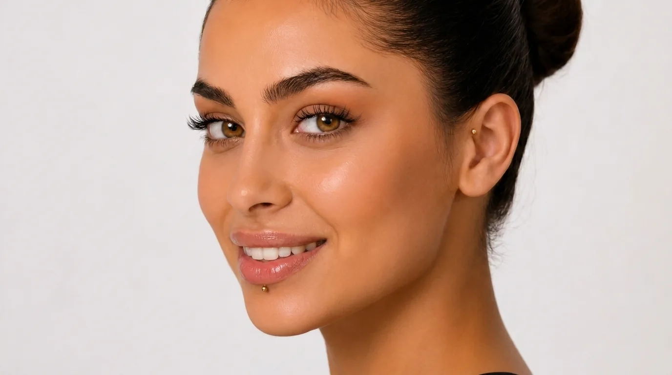 Labret Piercing – Beautyrella Piercing Lexikon
