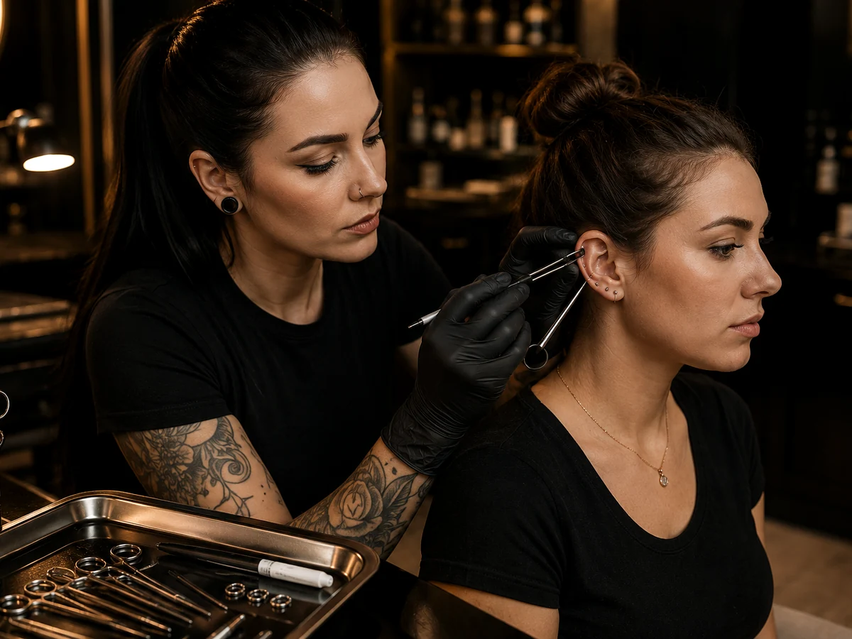 Praktische Piercing Schulung